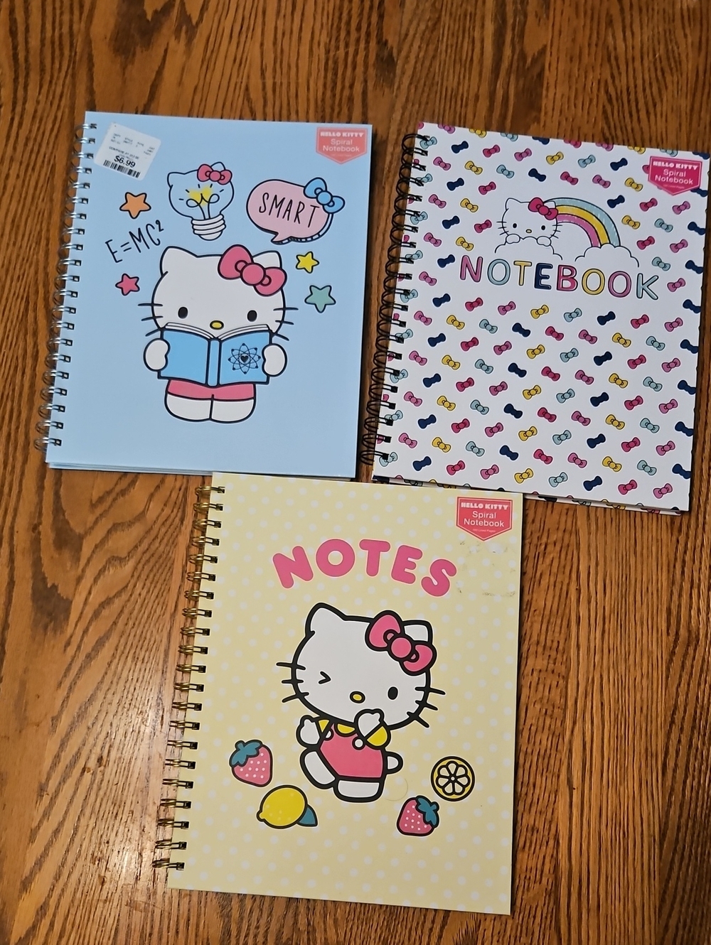 Notebooks with Hello Kitty